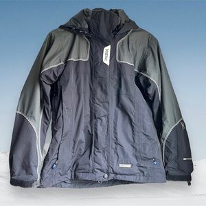 Marmot ski jacket shell only gray small